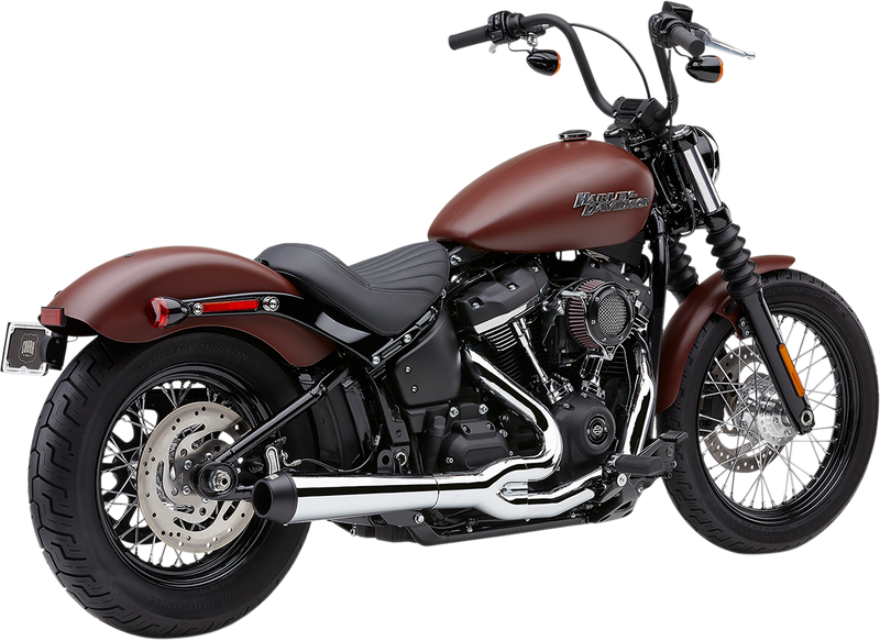 COBRA El Diablo Exhaust - Chrome - '18-'19 FLHC/FLSB