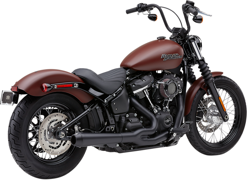 COBRA El Diablo Exhaust - Black - '18-'19 FLHC/FLSB