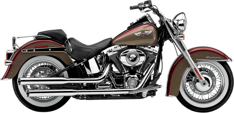 COBRA Chrome Slashcut Mufflers