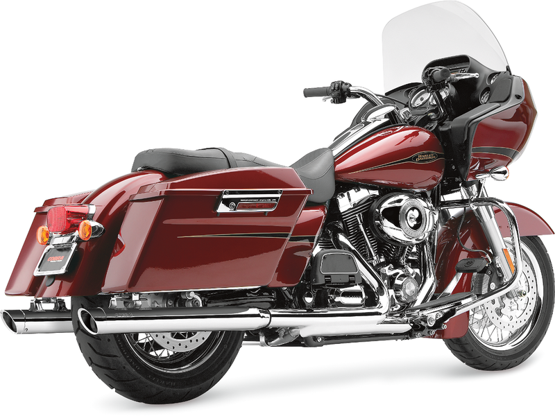 COBRA 3" Mufflers - Chrome - '95-'16 Bagger
