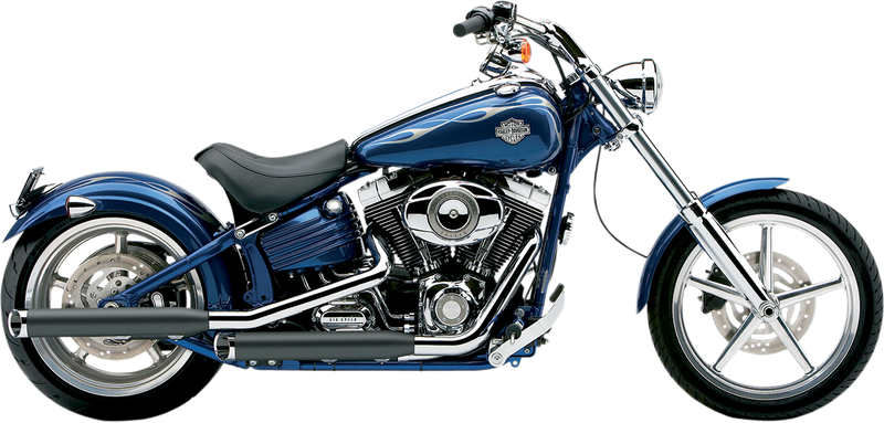 COBRA Black Slashcut Mufflers