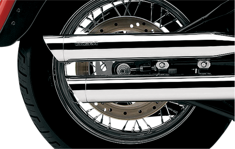 COBRA Chrome Slashcut Mufflers