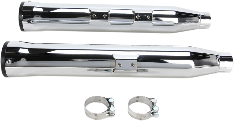 COBRA 3" RPT Mufflers - Chrome