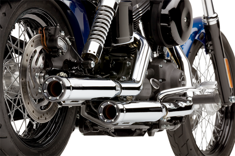 COBRA 3" RPT Mufflers for '95-'17 FXD - Chrome