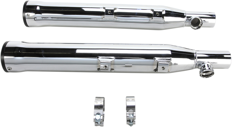 COBRA 3" RPT Mufflers for '00-'06 Softail - Chrome