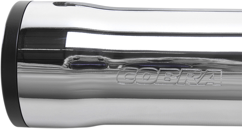 COBRA 3" RPT Mufflers - Chrome