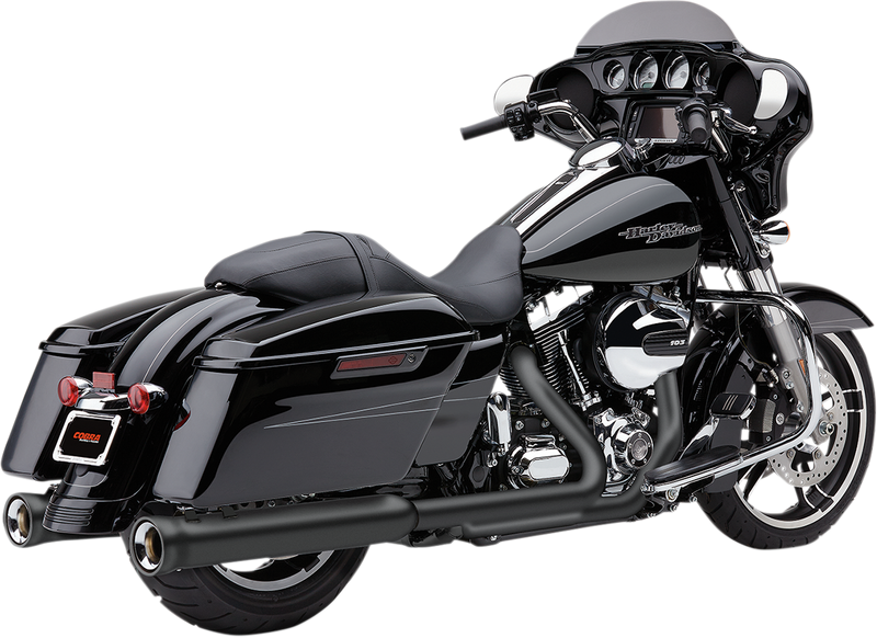 COBRA Neighbor Hater Mufflers for '95-'16 Touring - Black