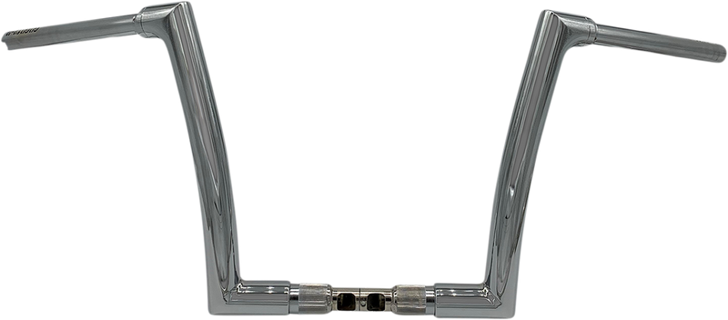 FAT BAGGERS INC. 1-1/2" EZ Install Flat Top Handlebar - 12" - Chrome 606012