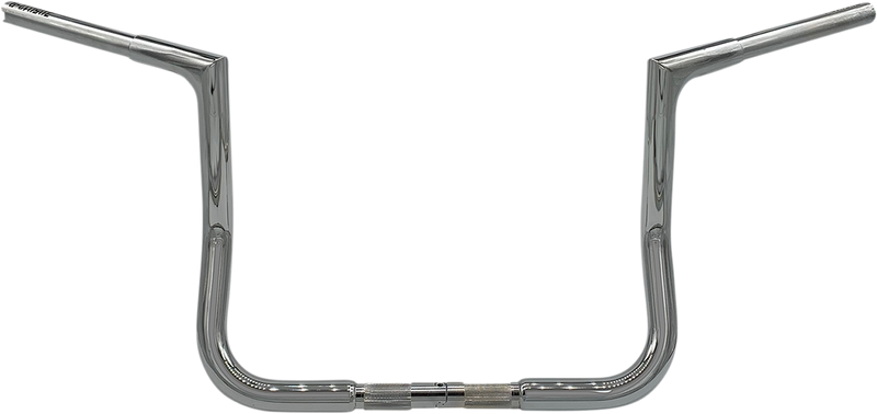 FAT BAGGERS INC. 1-1/4" EZ Install Flat Top Handlebar - 12" - Chrome 705012