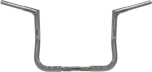 FAT BAGGERS INC. 1-1/4" EZ Install Flat Top Handlebar - 12" - Chrome 705012