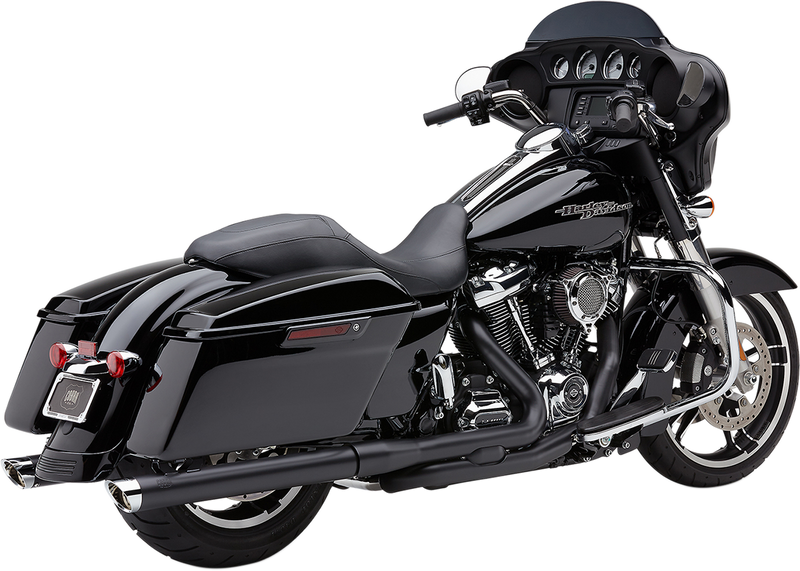 COBRA 3" Mufflers - Black - '17-'20 Bagger
