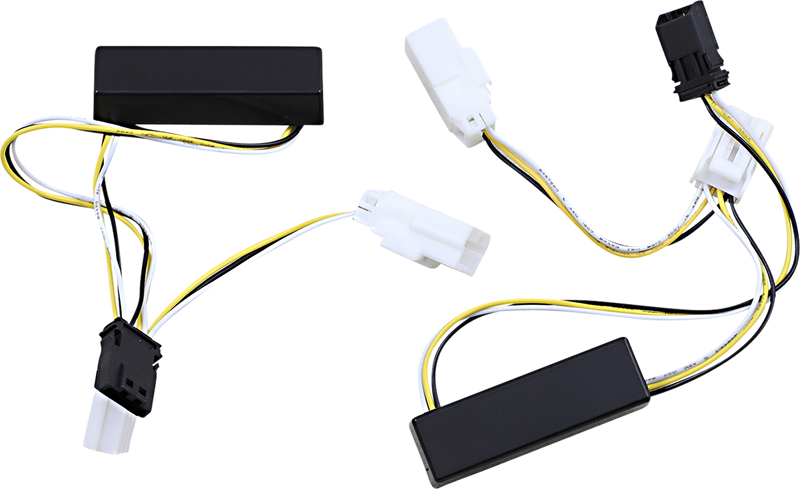 CUSTOM DYNAMICS Micro Bullet Wiring Adapter - Amber/White