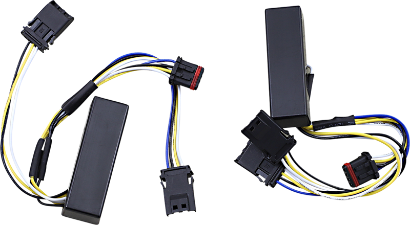 CUSTOM DYNAMICS Micro Bullet Wiring Adapter - Amber/White