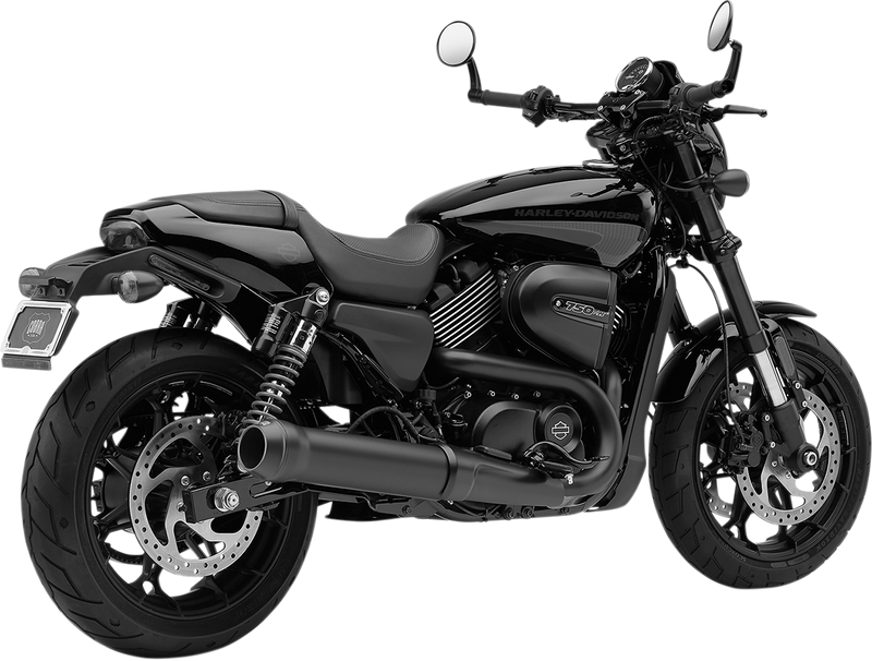 COBRA 4" Black El Diablo Slip-On Muffler - XG750A Street Rod '17-'20