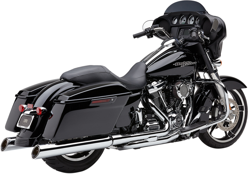 COBRA 909 Uppercut Mufflers for FL - Chrome