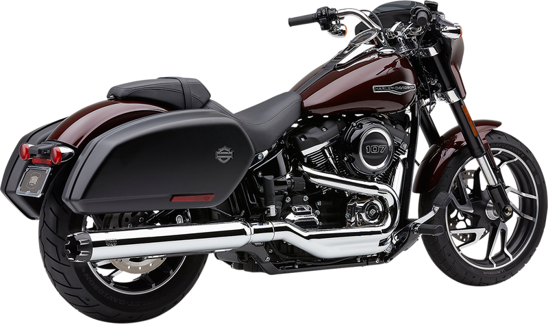 COBRA Dual Cut Muffler for FLSB - Chrome