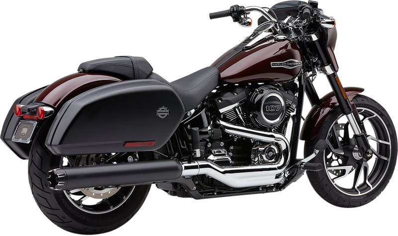 COBRA Dual Cut Muffler for FLSB - Black