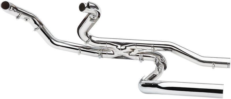 COBRA Pro Chamber Headpipes for Trike - Chrome