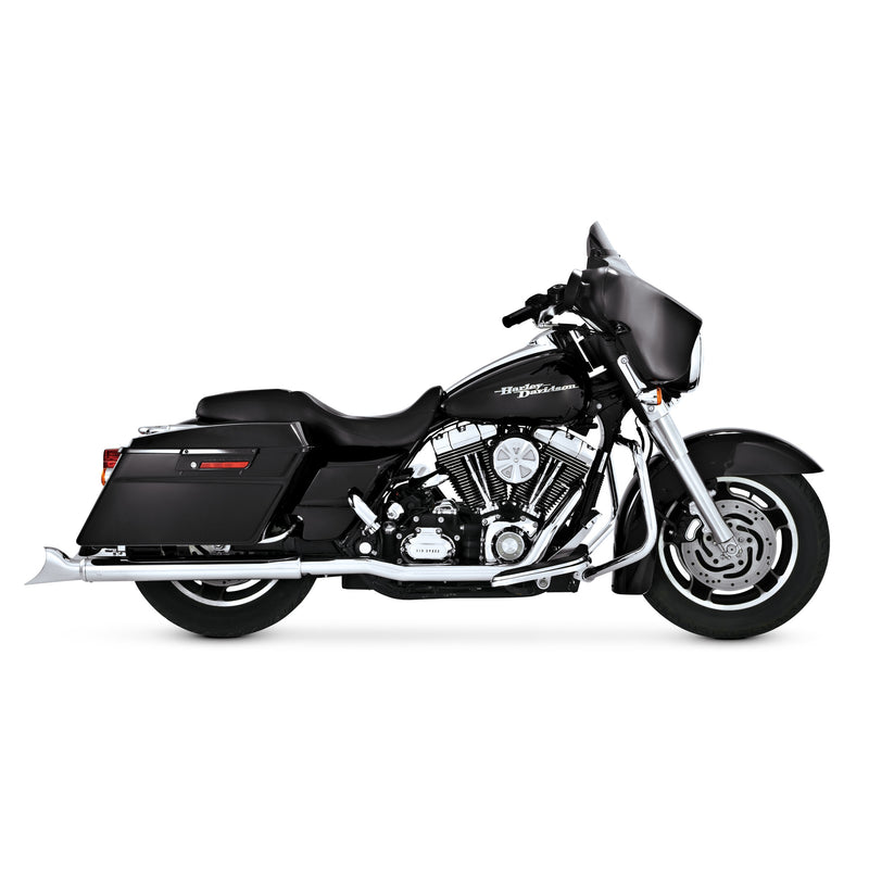 VANCE & HINES Dual Headpipes - Chrome - '95-'08 TOURING MODELS