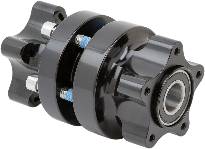 ARLEN NESS Front Dual Disc Cartridge Hub Kit - Anodized Black - '18-'23 FXFB