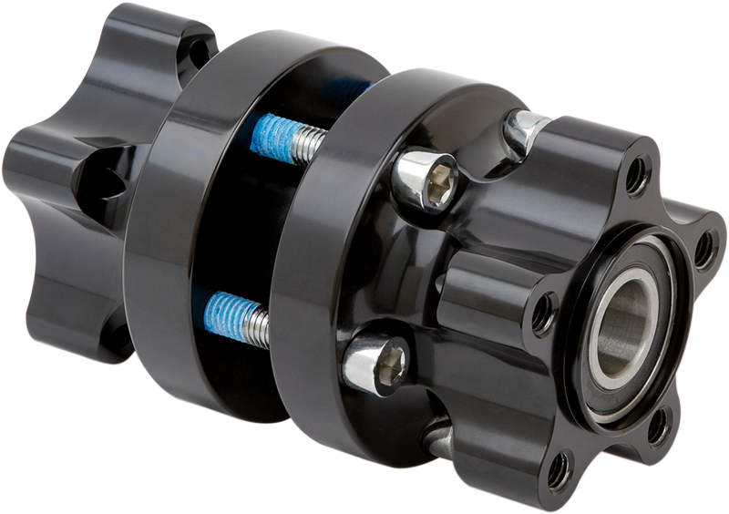 ARLEN NESS Rear Single Disc Cartridge Hub Kit - Anodized Black - '08-'17 FXD