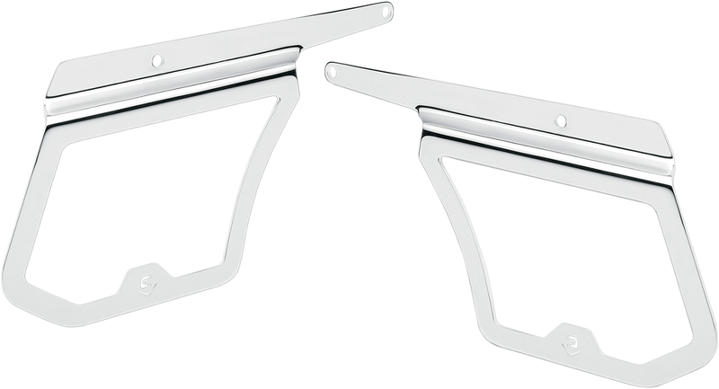 COBRA Saddlebag Supports - Chrome - FL/FX