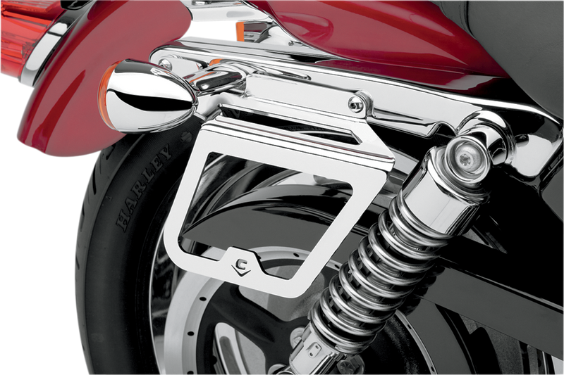 COBRA Saddlebag Supports - Chrome - XL