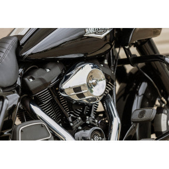 S&S CYCLE Air Cleaner Cover - Air Stream - Chrome