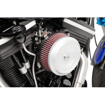 S&S CYCLE Stealth Air Cleaner Cover - Bob Dish - Chrome