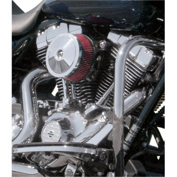 S&S CYCLE Stealth Air Cleaner Cover - Bob Dome - Chrome