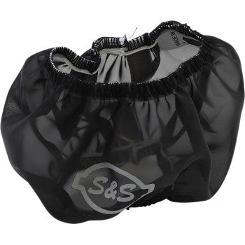 S&S CYCLE Pre-filter Rain Sock - 1" Taller - Black - Super Stock Air Cleaner