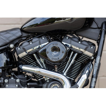 S&S CYCLE Stealth Air Cleaner Cover - Mini Teardrop - Black