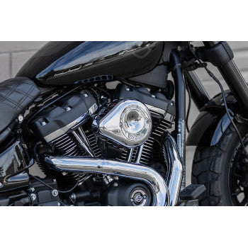 S&S CYCLE Stealth Air Cleaner Cover - Mini Teardrop - Chrome