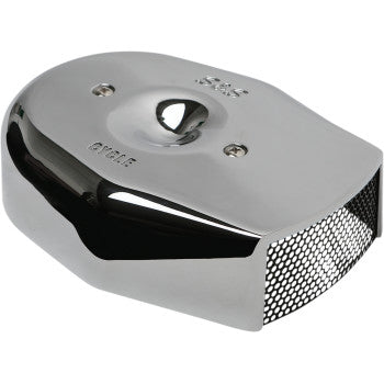 S&S CYCLE Stealth Air Cleaner Cover - Tribute - Chrome