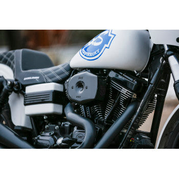 S&S CYCLE Stealth Air Cleaner Cover - Tribute - Black