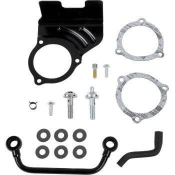 S&S CYCLE Tuned Induction Air Cleaner Kit - Gloss Black - Twin Cam '08-'17