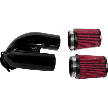 S&S CYCLE Tuned Induction Air Cleaner Kit - Gloss Black - Twin Cam '08-'17
