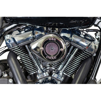 S&S CYCLE Air Stinger Stealth Air Cleaner Kit - Chrome - M8 '17-'23