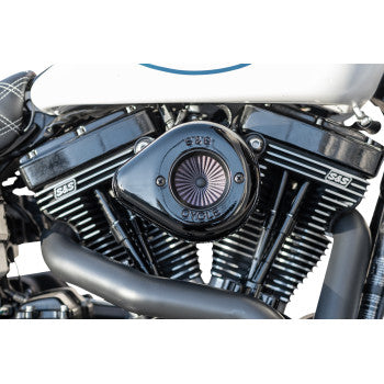 S&S CYCLE Air Stinger Stealth Air Cleaner Kit - Black - Twin Cam '08-'17