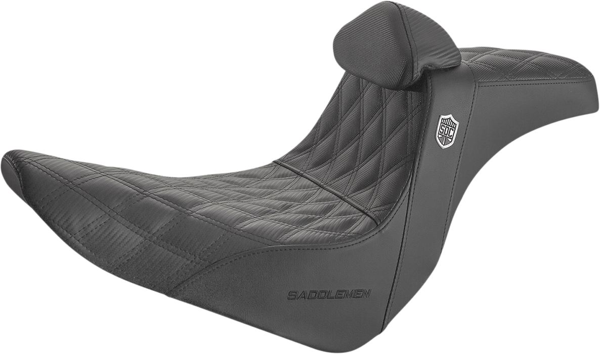 SADDLEMEN Pro Series SDC Performance Grip Seat 2018-2023 SOFTAIL