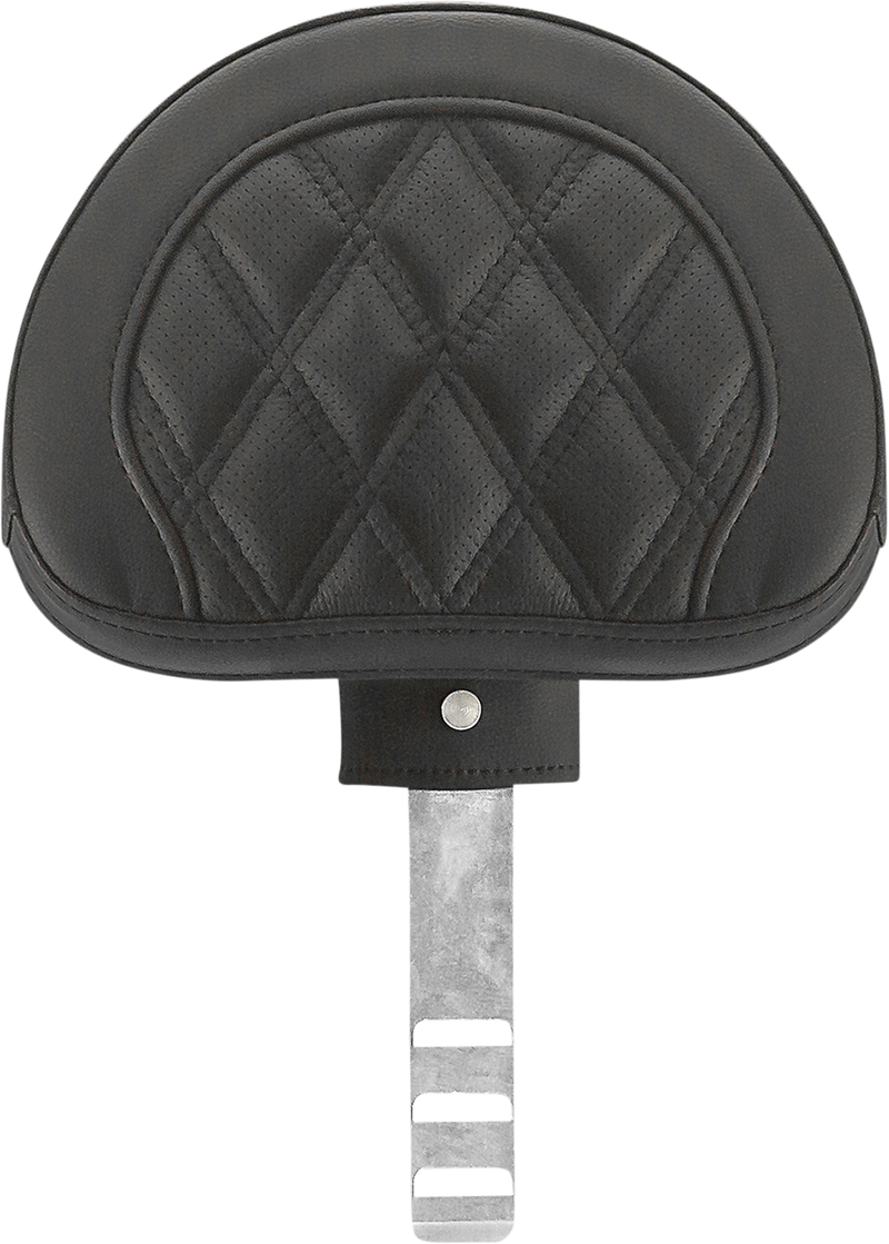 SADDLEMEN RoadSofa* Backrest - Driver - Lattice Stitch - '99-'23 TOURING