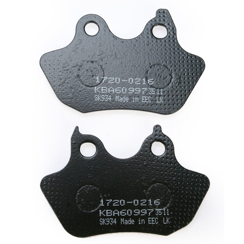 DRAG SPECIALTIES Organic Brake Pads - Rear - Softail '06-'07