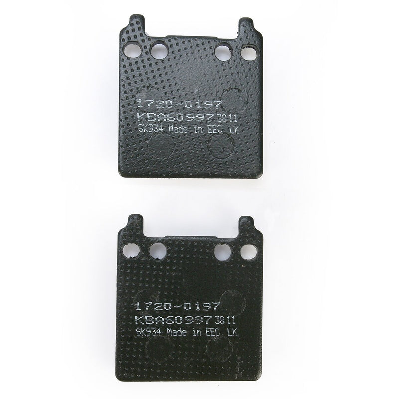 DRAG SPECIALTIES Organic Brake Pads - Front / Rear - For Performance Machine 162 x2