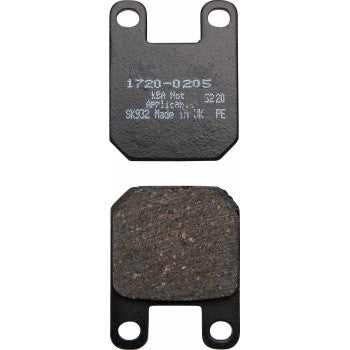 DRAG SPECIALTIES Organic Brake Pads - Front / Rear