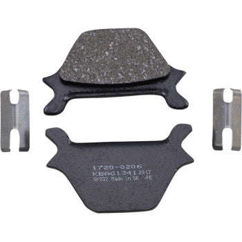 DRAG SPECIALTIES Organic Brake Pads - Rear