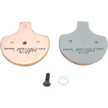 DRAG SPECIALTIES Premium Sintered Metal Brake Pads - Front