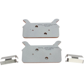 DRAG SPECIALTIES Premium Sintered Metal Brake Pads - Rear - Touring