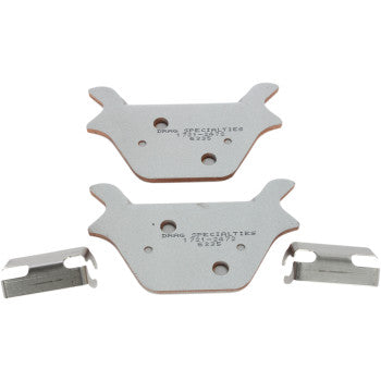 DRAG SPECIALTIES Premium Sintered Metal Brake Pads - Rear