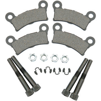 DRAG SPECIALTIES Semi-Metallic Brake Pads - Rear - Trike '09-'13