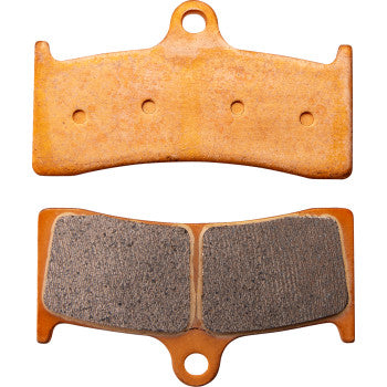 DRAG SPECIALTIES Sintered Brake Pads - Front / Rear - For J-Brake Custom 4-piston calipers